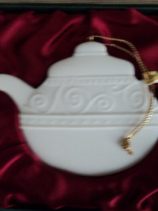 vintage porcelain Christmas ornaments~ Demdaco - Picture 2 of 13